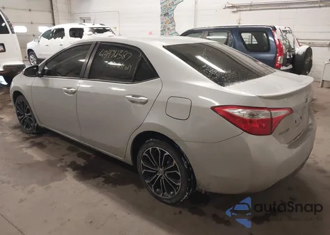 2014 Toyota Corolla S Plus из США, поврежденный, VIN 2T1BURHE2EC214096